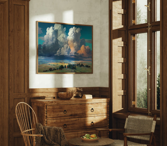 Prairie Clouds Dance Their Symphony