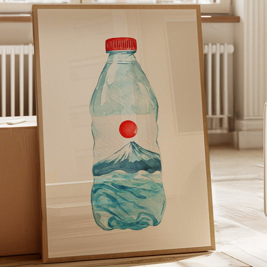 Mount Fuji In A Bottle