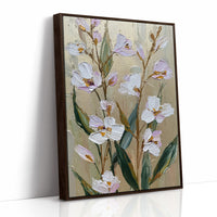 Lavender Blooms on Gilded Air