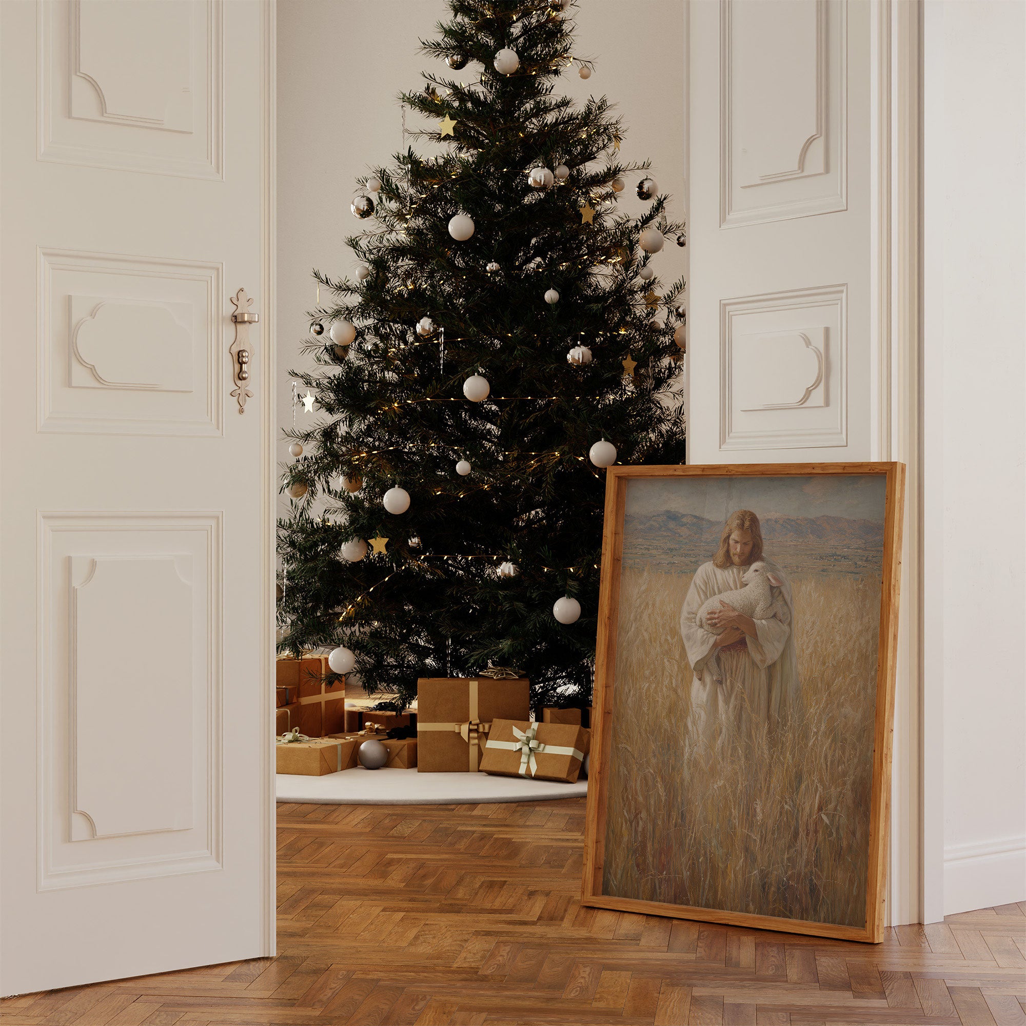 Gentle Light Through Winter Fields