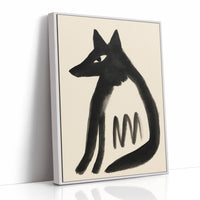 Midnight Fox Speaks Ancient Signs