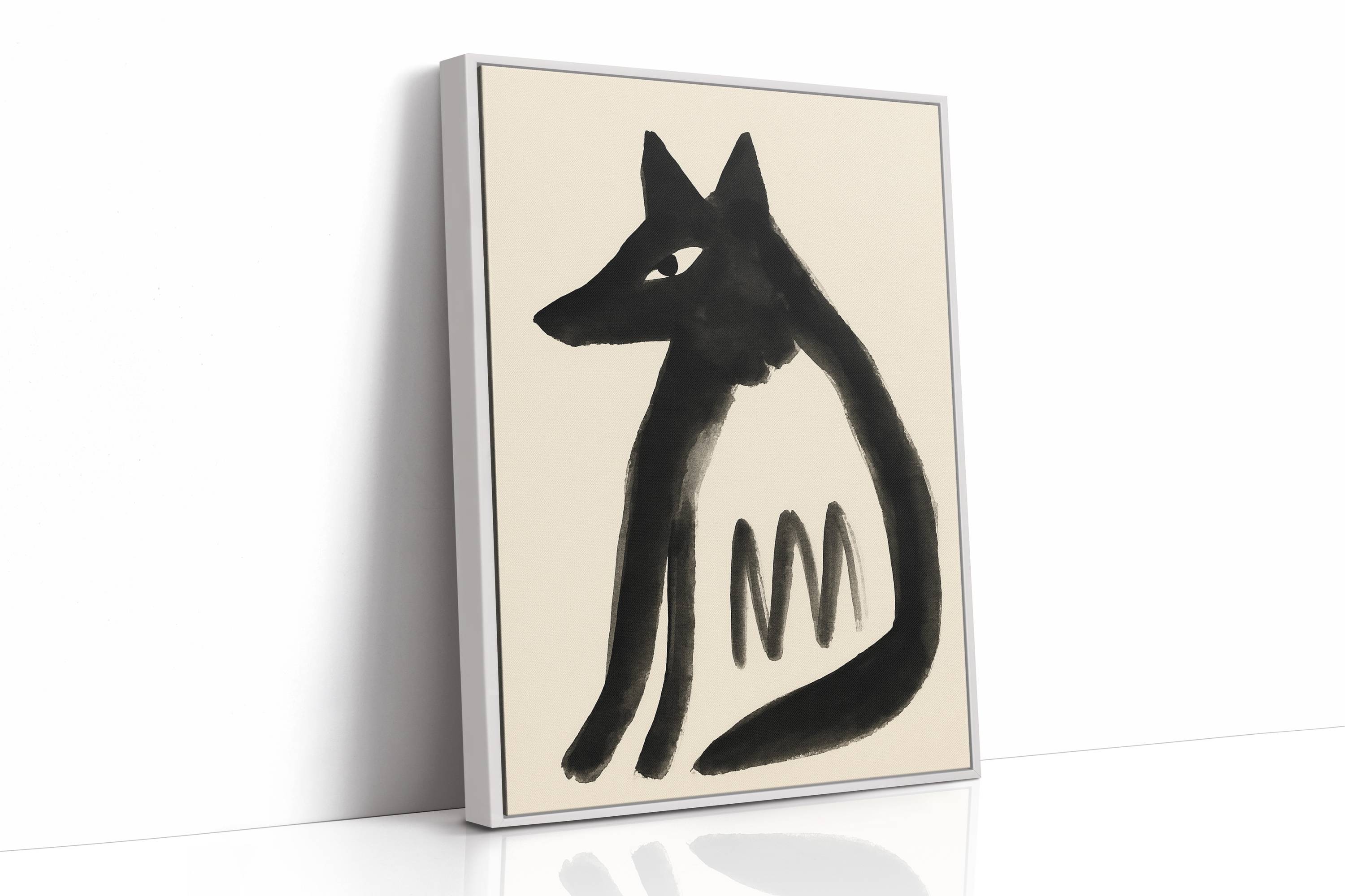 Midnight Fox Speaks Ancient Signs