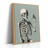 Bone Voyage, You’ve Got This, print in a natural wood frame