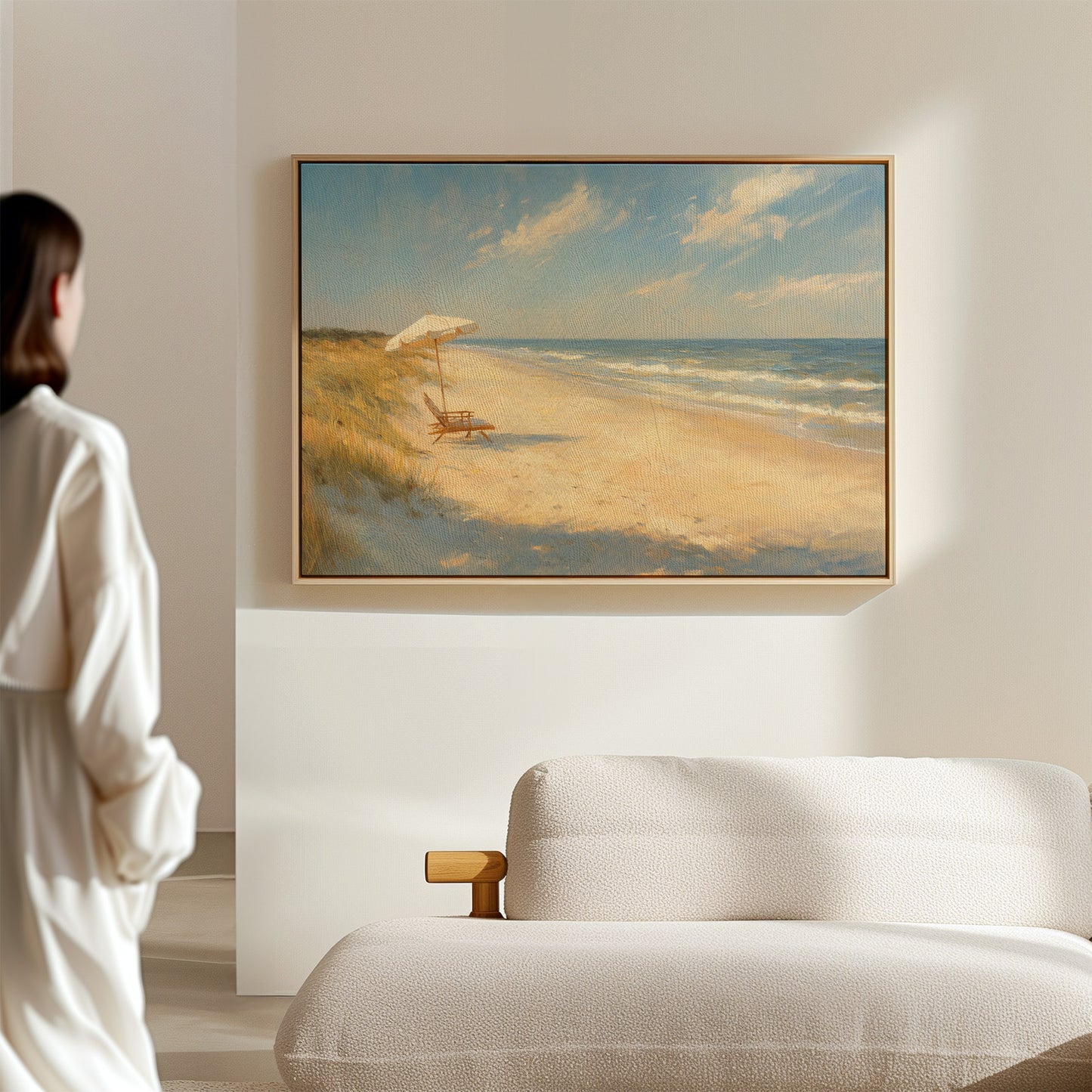 Summer Waits On Golden Sand