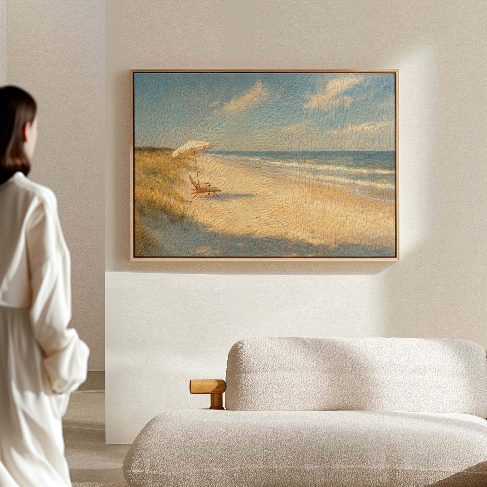 Summer Waits On Golden Sand