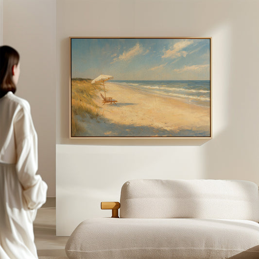 Summer Waits On Golden Sand