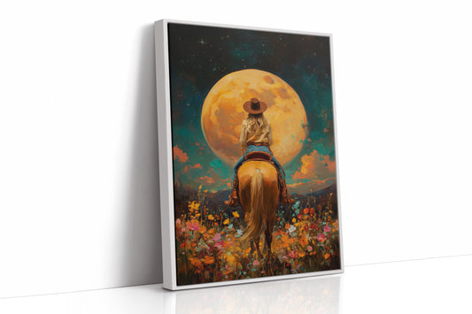 Moonlit Trail Leads To Wonder