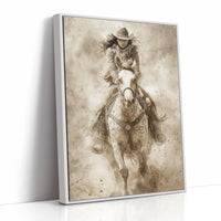 Dust Dances Behind Prairie Thunder