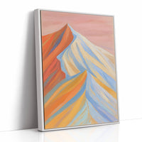Morning Light Paints Mountain Ribbons