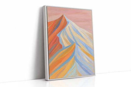 Morning Light Paints Mountain Ribbons
