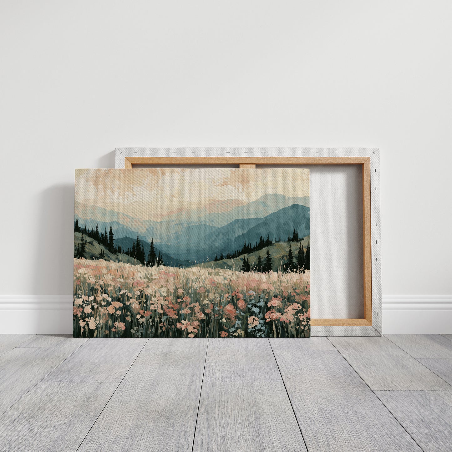 Wildflower Meadow at Dusk