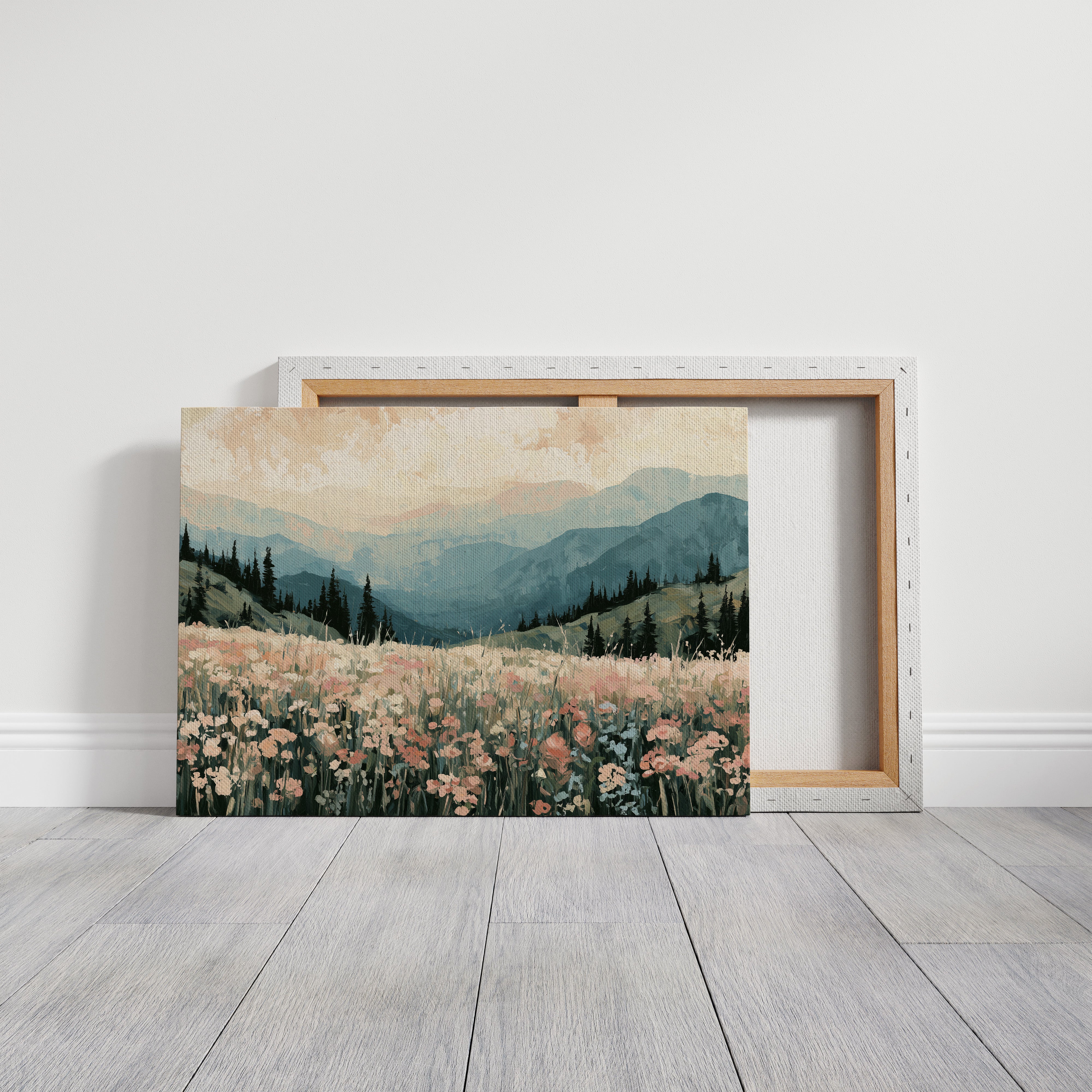 Wildflower Meadow at Dusk