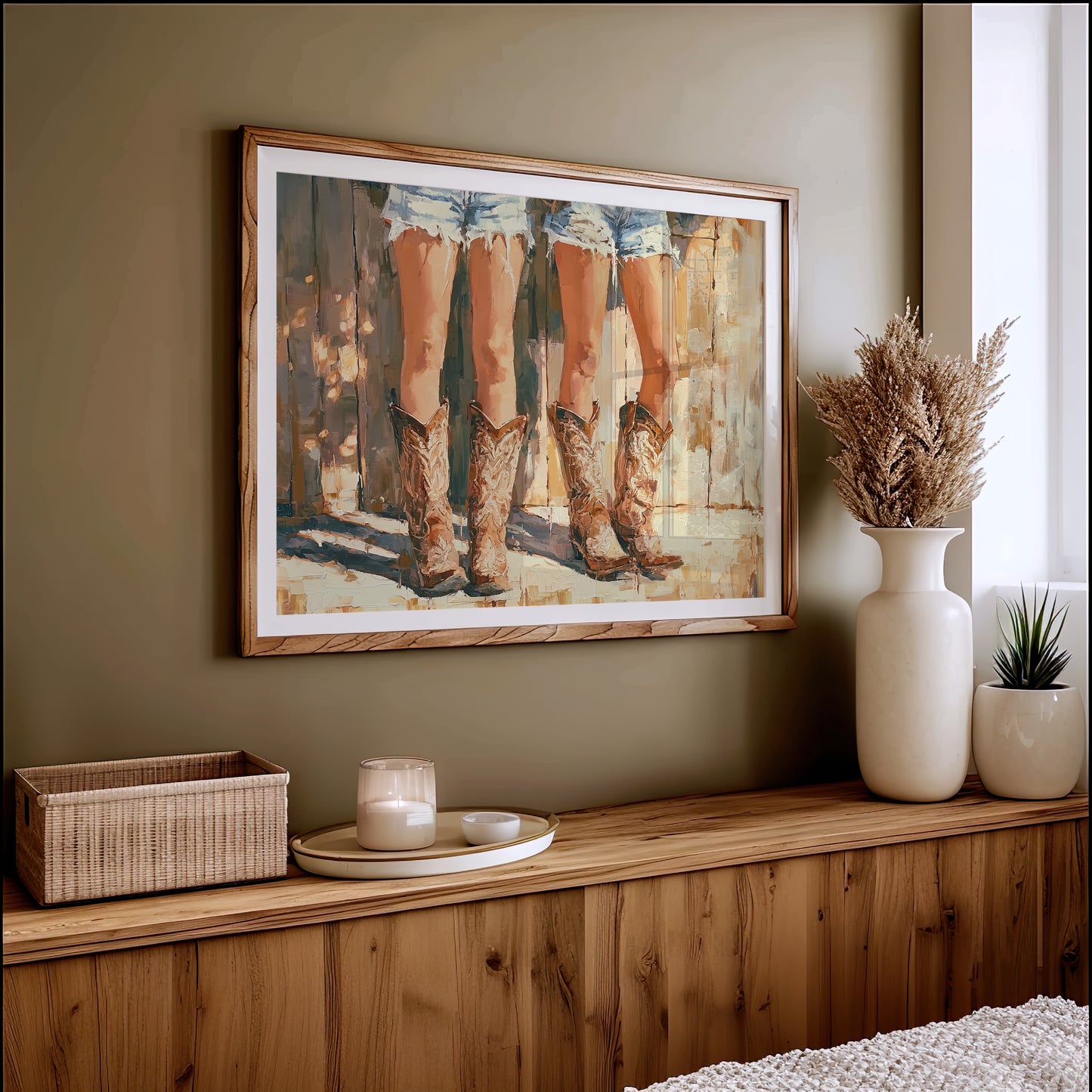 Summer Legs, Western Boots