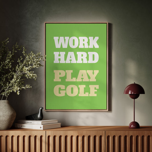 Life Balances On Green Fairways