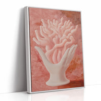 Coral Dreams In Porcelain Light