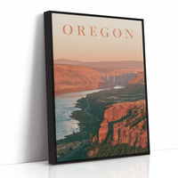 Columbia Gorge Waterfall Vista