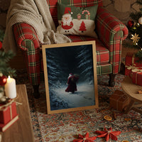 Santa Took the Quiet Path Through the Pines