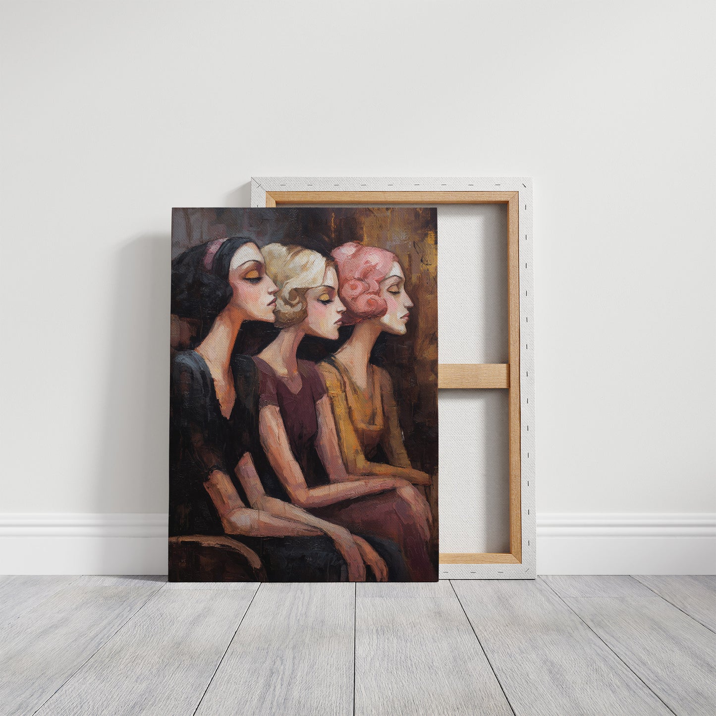 Three in Velvet Silence