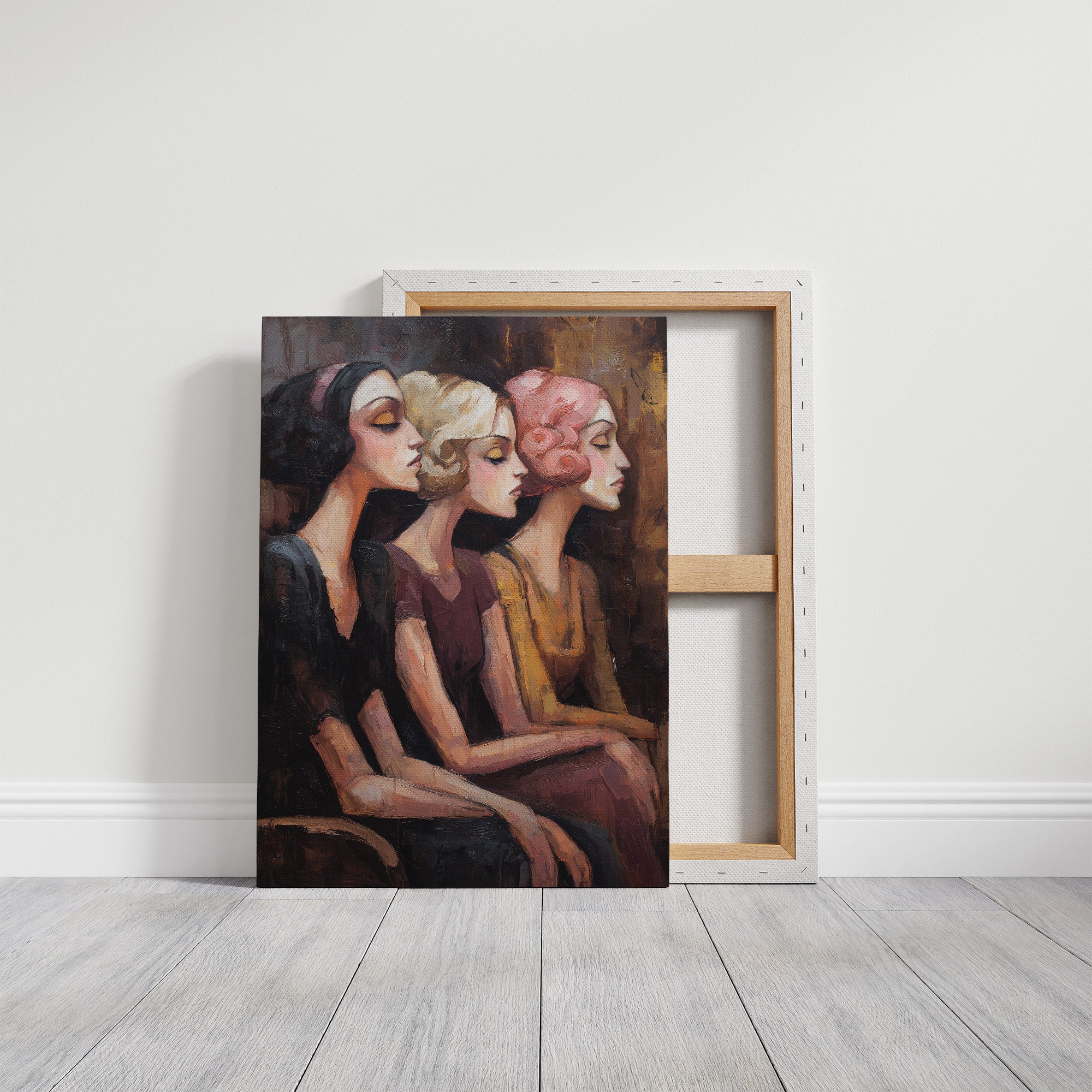 Three in Velvet Silence