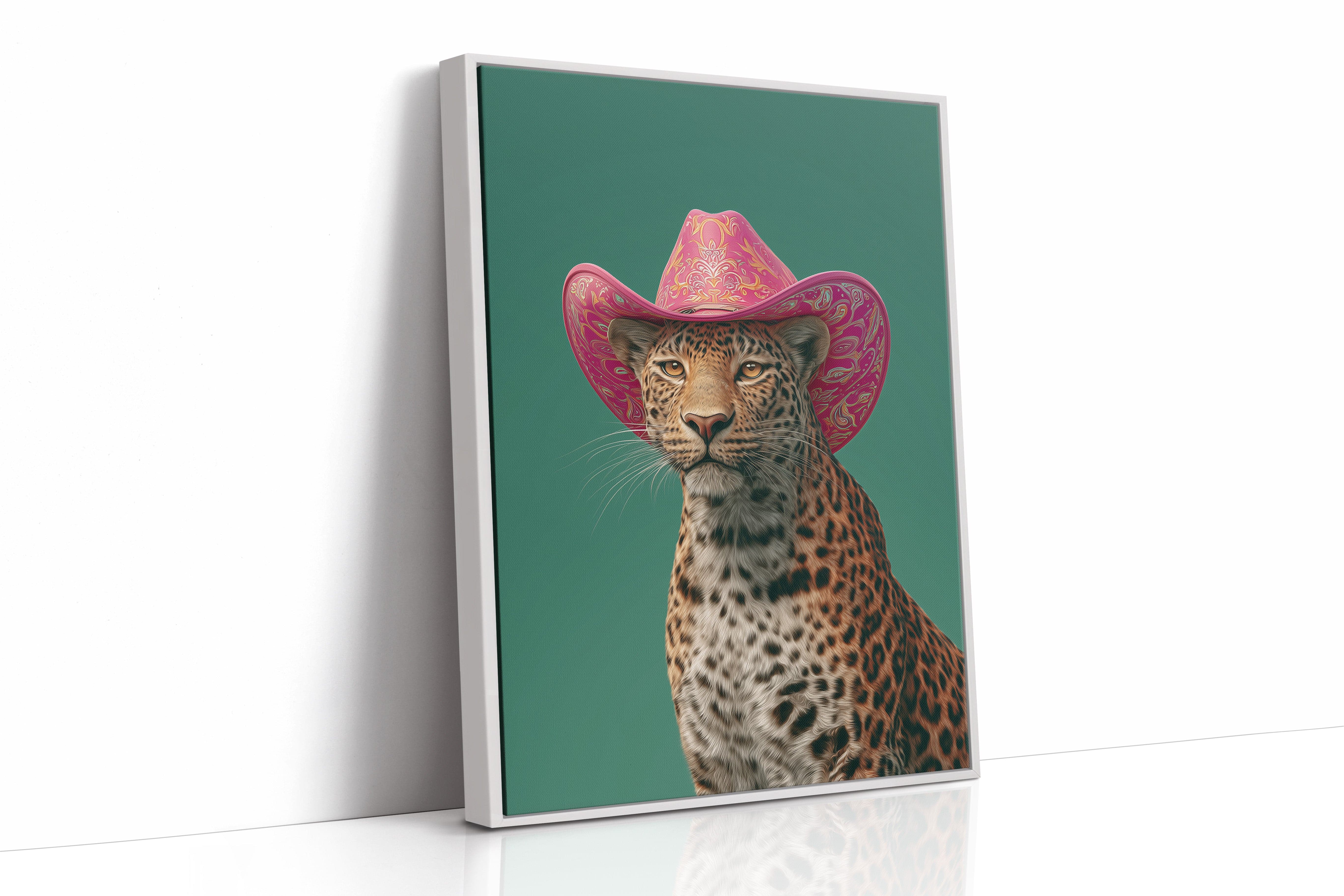 Leopard Wears Rodeo Queen Dreams