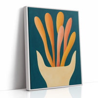 Sunlit Fingers Reach For Sky