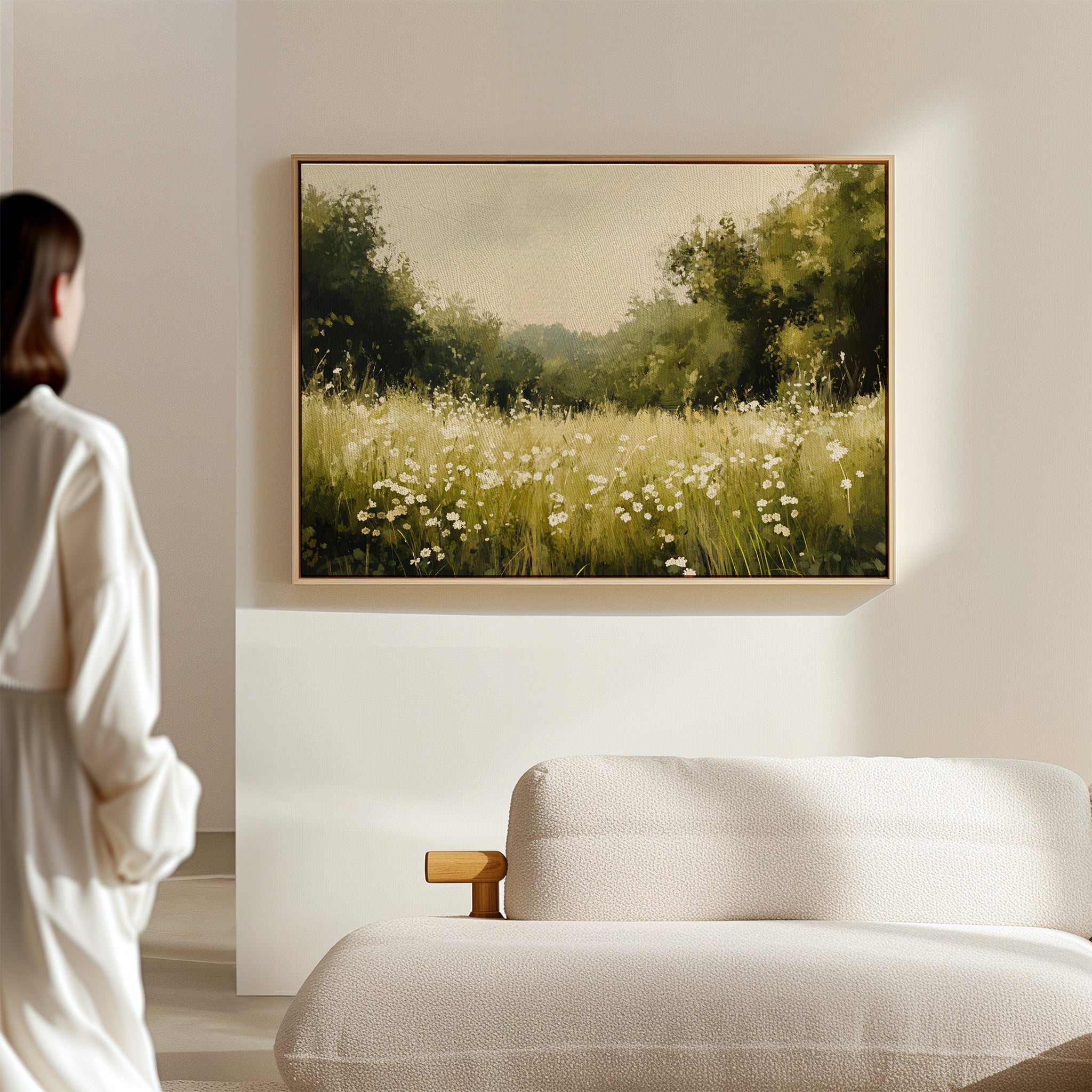 Summer Daisies Dance Through Meadow