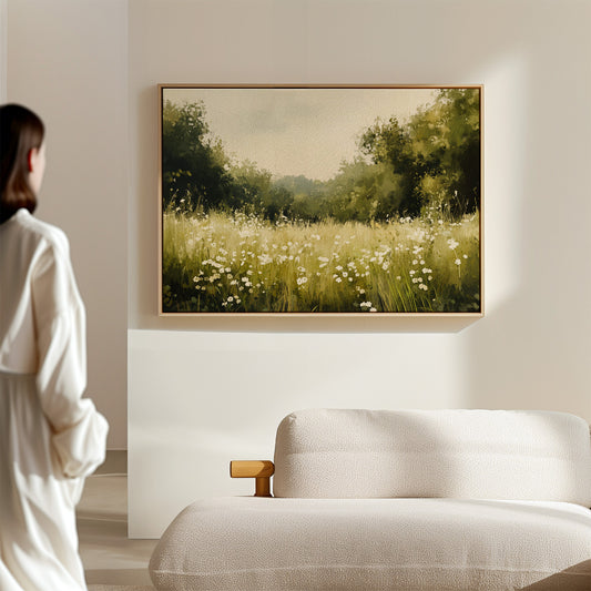 Summer Daisies Dance Through Meadow
