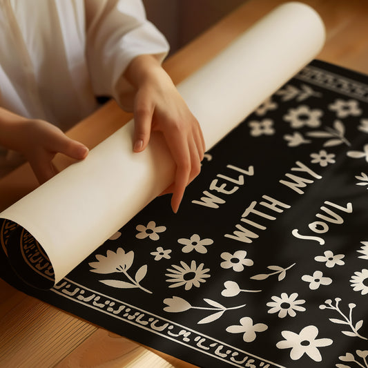 It Is Well With My Soul Floral Print