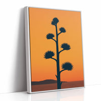 Desert Century Plant Meets Dusk