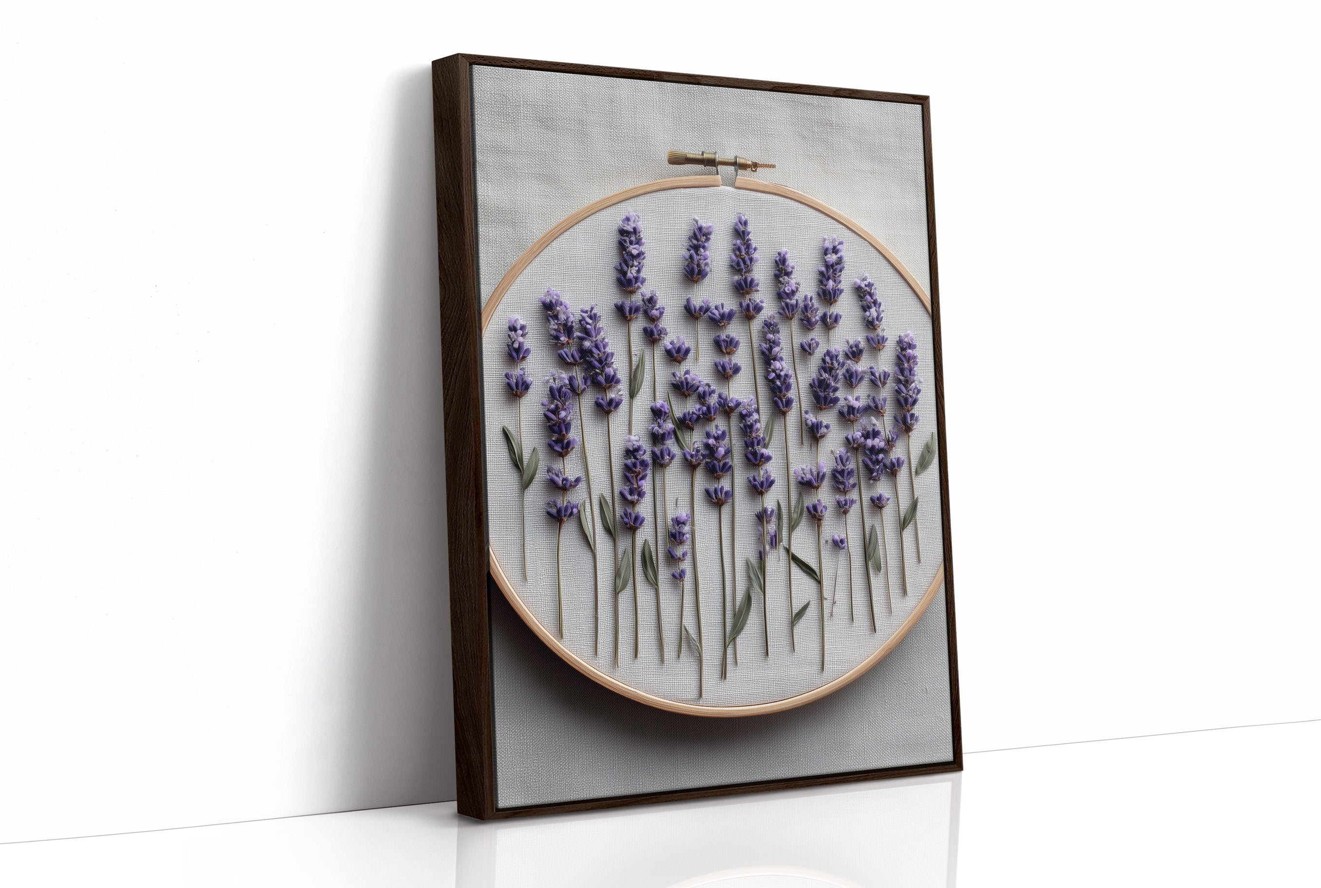 A Field Pressed into a Hoop
