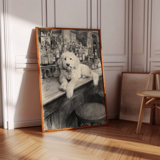 The Barkeeper's Loyal Companion