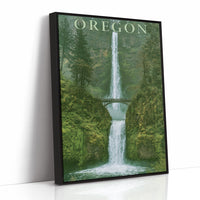Multnomah Falls Forest Bridge
