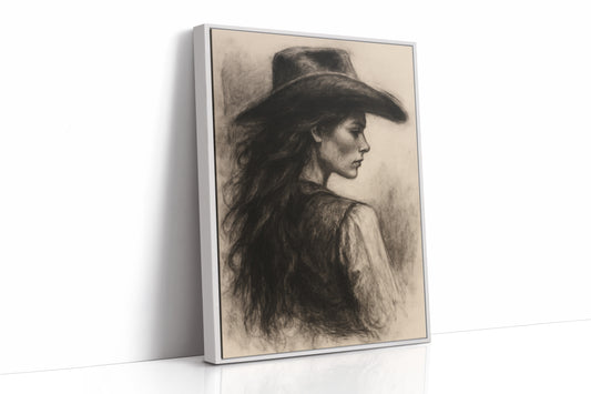 Cowgirl in Charcoal