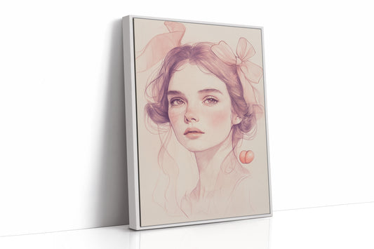 Sweet Peach Ribbons At Dawn