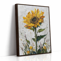 One Sunflower Stands the Tallest