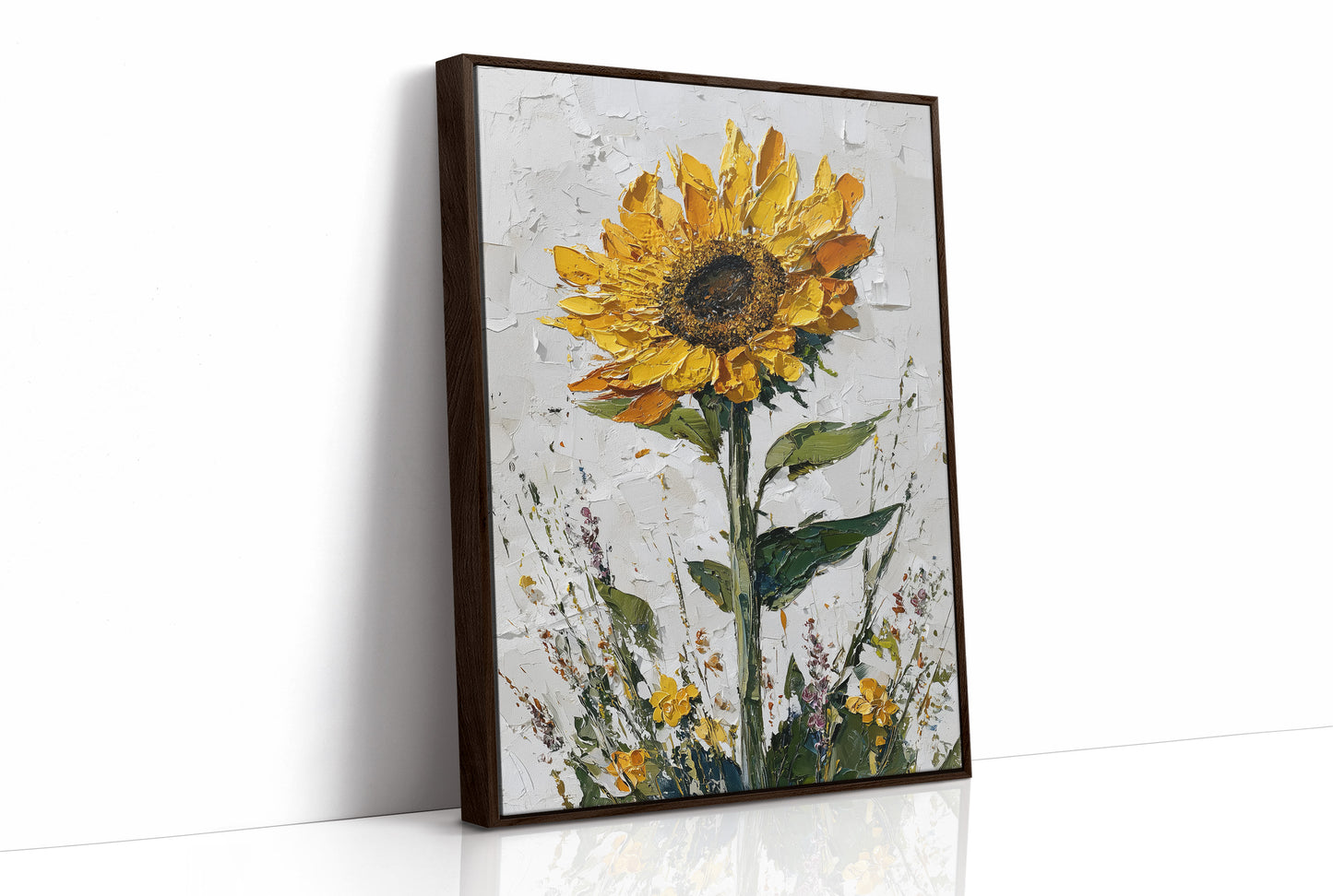 One Sunflower Stands the Tallest