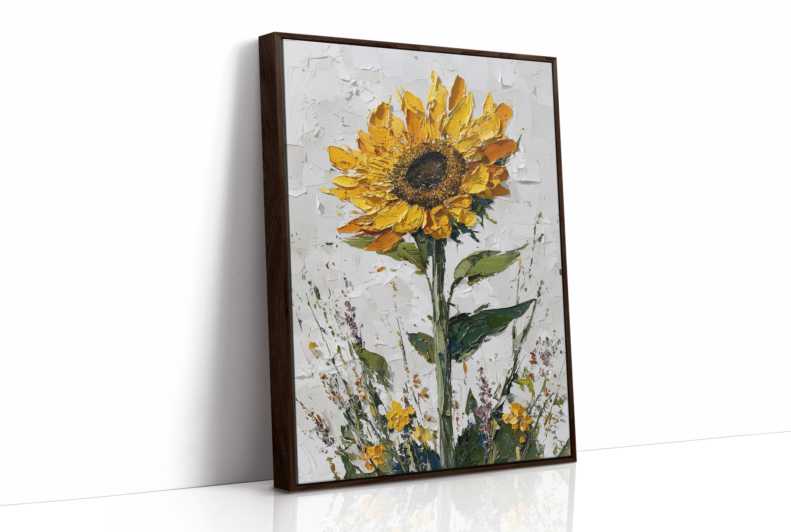 One Sunflower Stands the Tallest