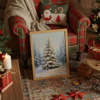 Winter Forest Sparkles With Joy
