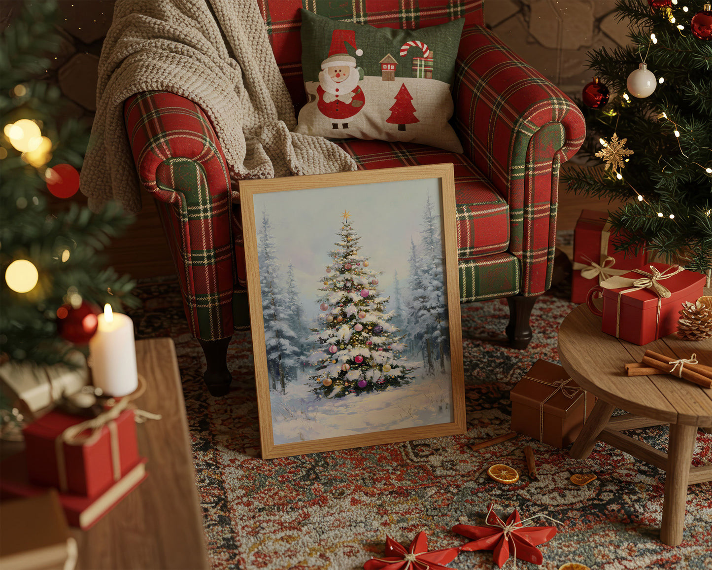Winter Forest Sparkles With Joy