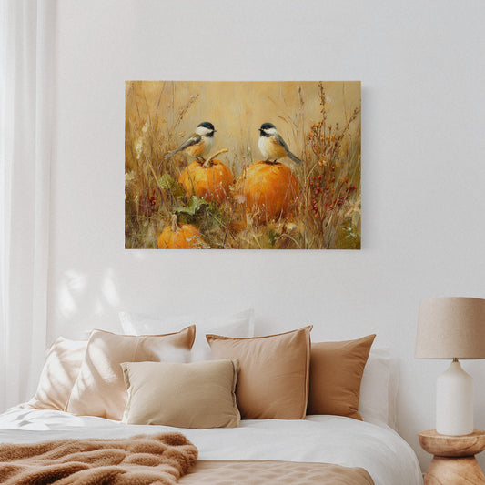 Chickadees Share Harvest Field Stories