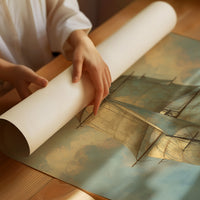 Tall Ship Meets Ocean Giant