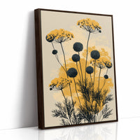Yarrow and Allium in Gold