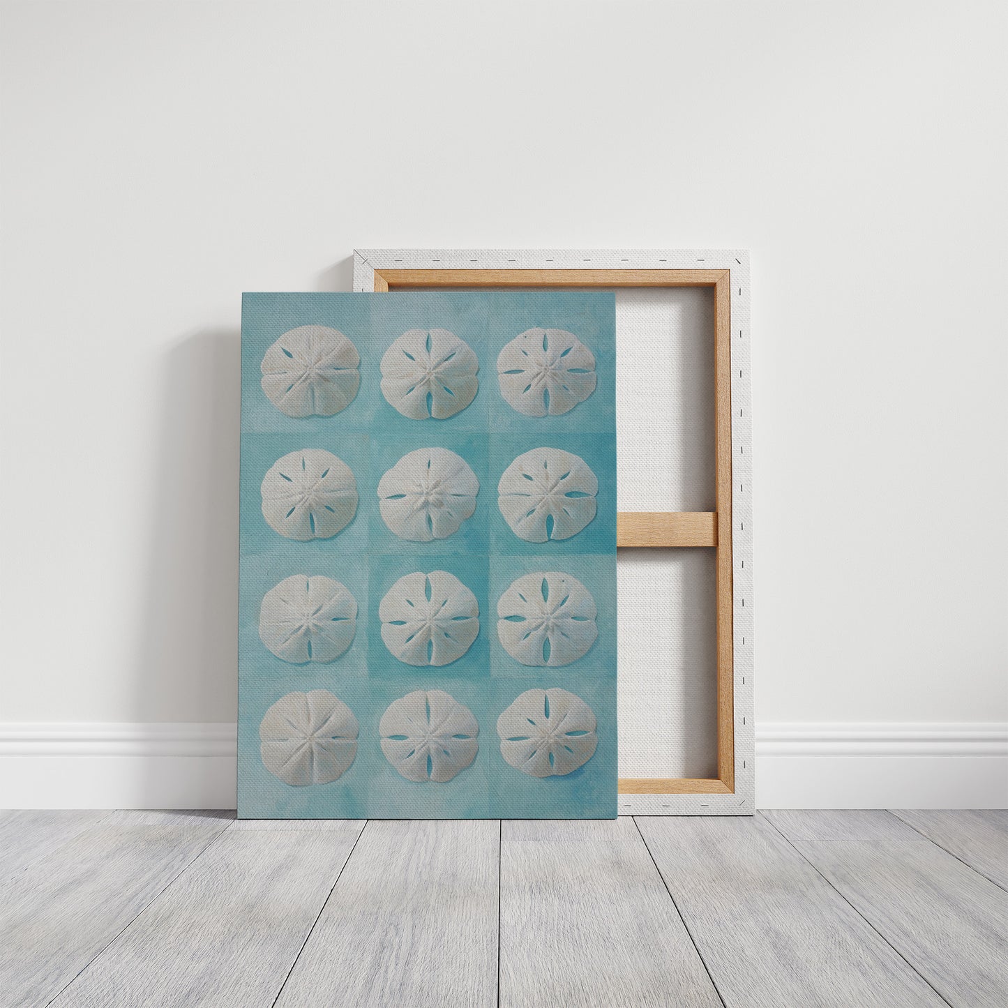 Sand Dollars Dance On Teal