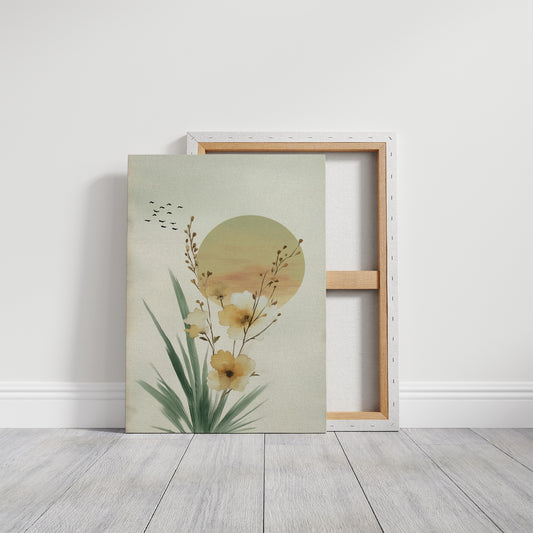 Golden Petals Chase Morning Light