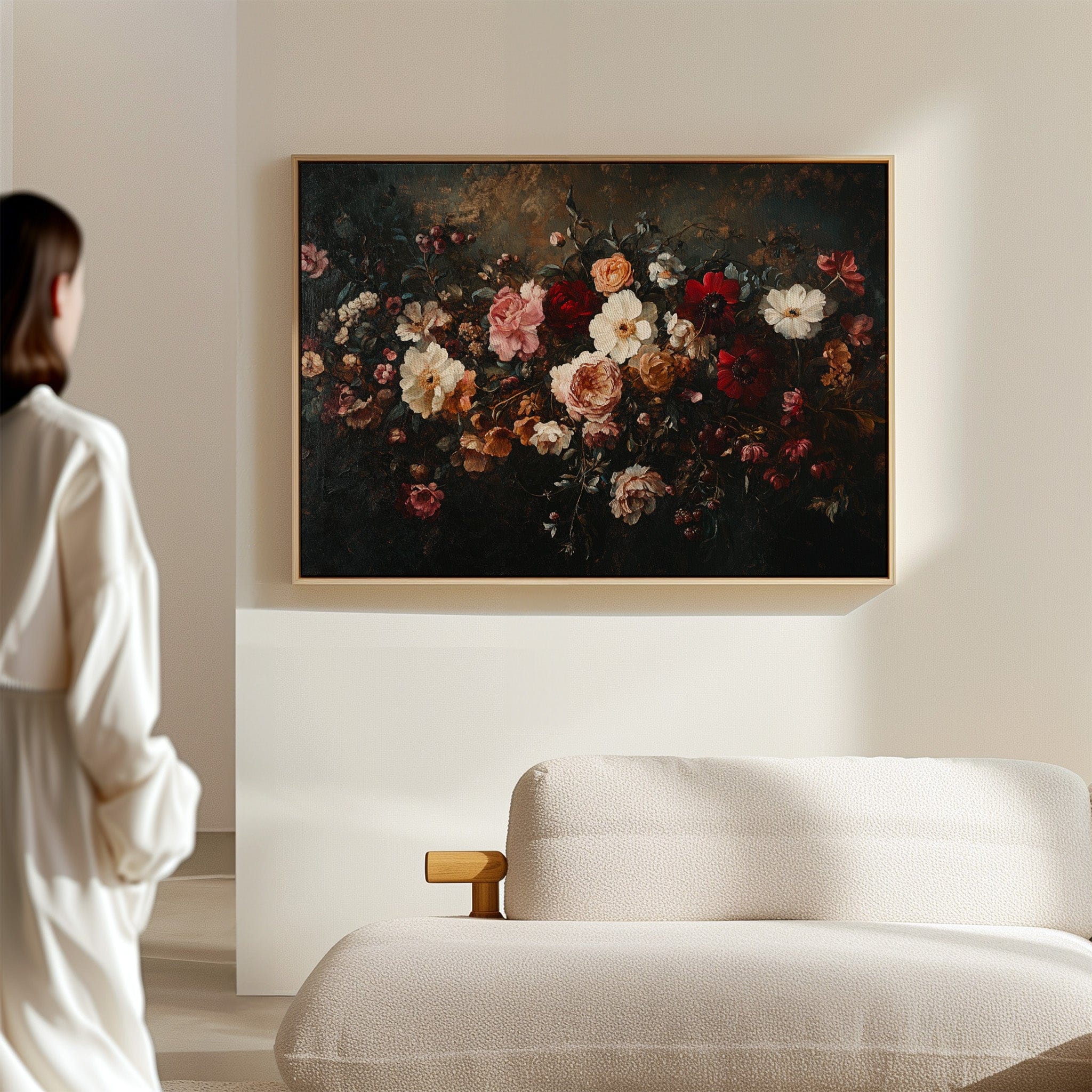 Moonlit Blooms Tell Ancient Tales