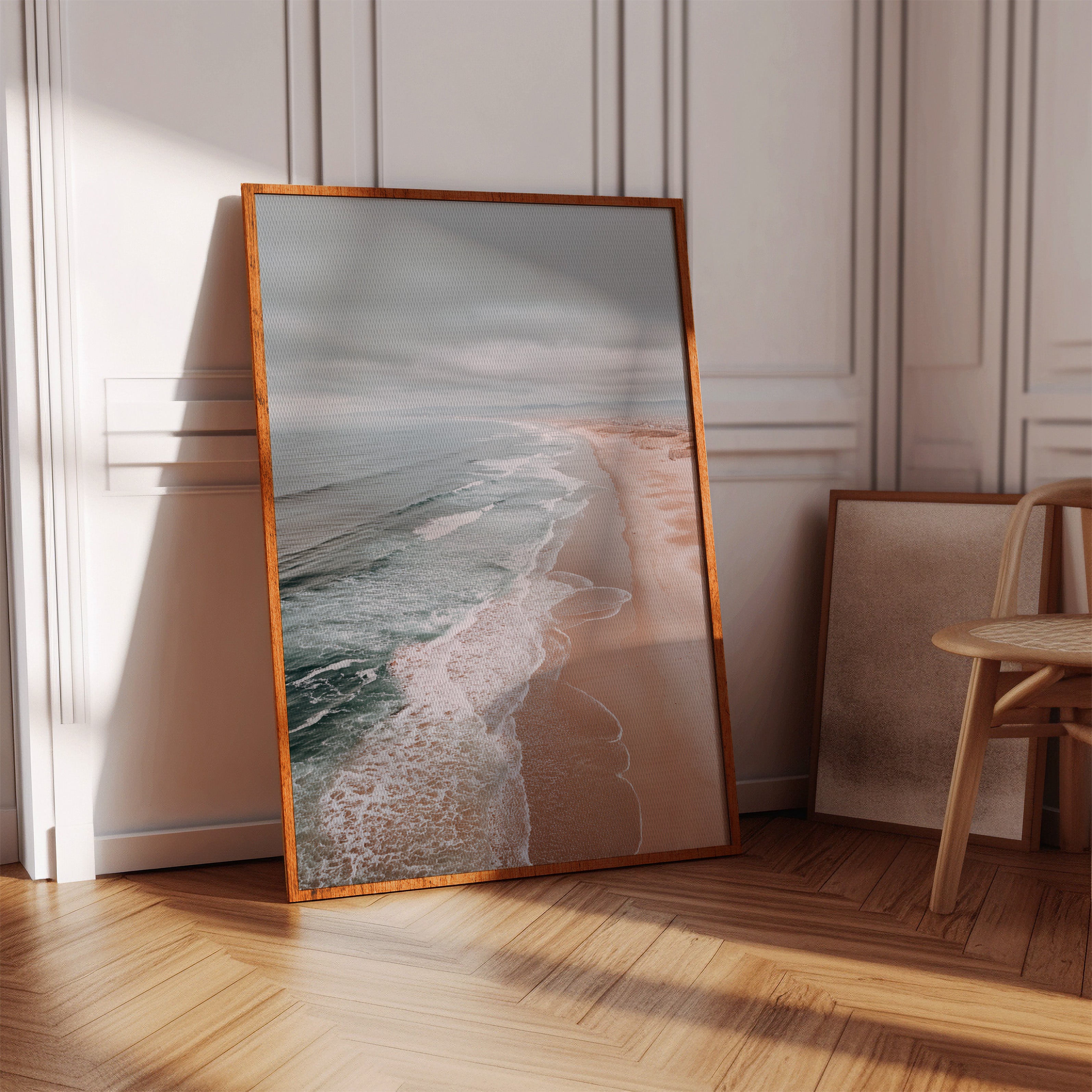 Where Waves Kiss the Shoreline