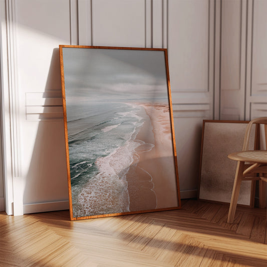 Where Waves Kiss the Shoreline
