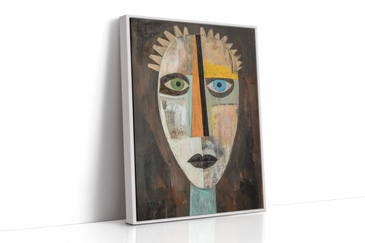 Divided Face Speaks Ancient Stories