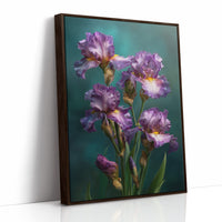 Irises Opening All at Once