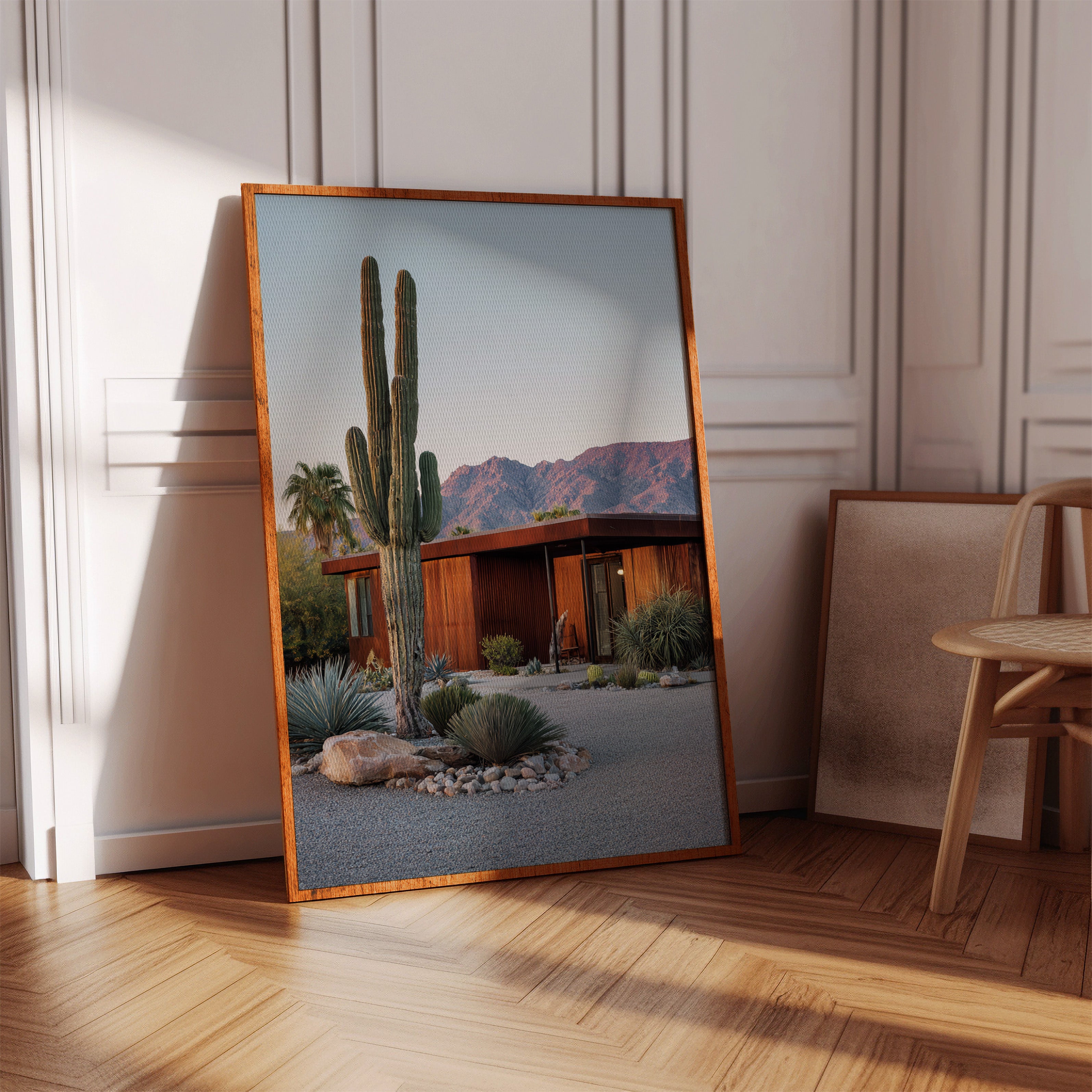 Cactus Sentinel at Dusk